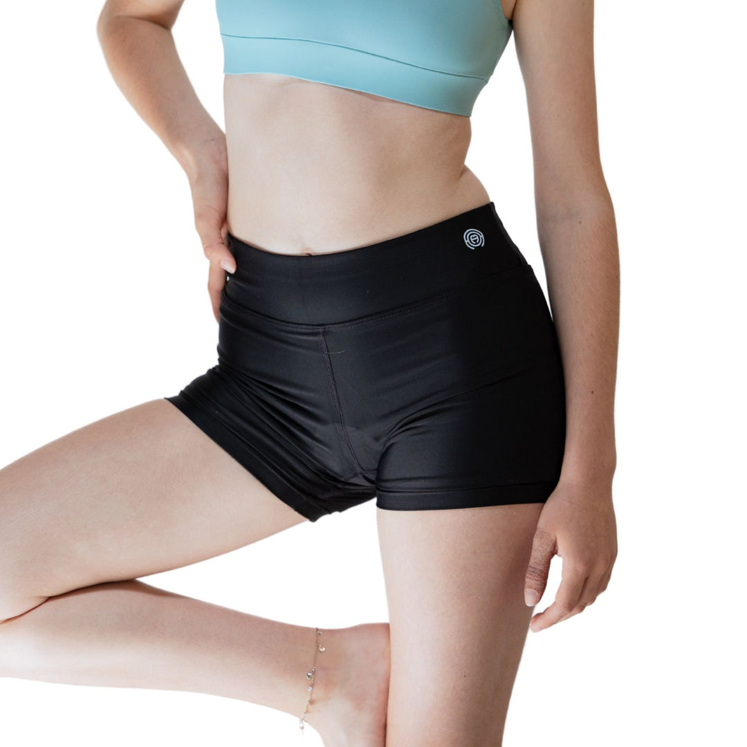 Menstrual sports shorts for teenage girls